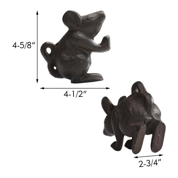 about iron bookends gvj hallmark on back